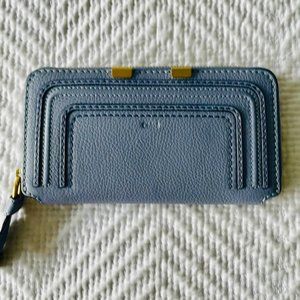CHLOE Marcie Long Zipper Wallet - NWT.  Interior zipper & room for 12 cc’s.